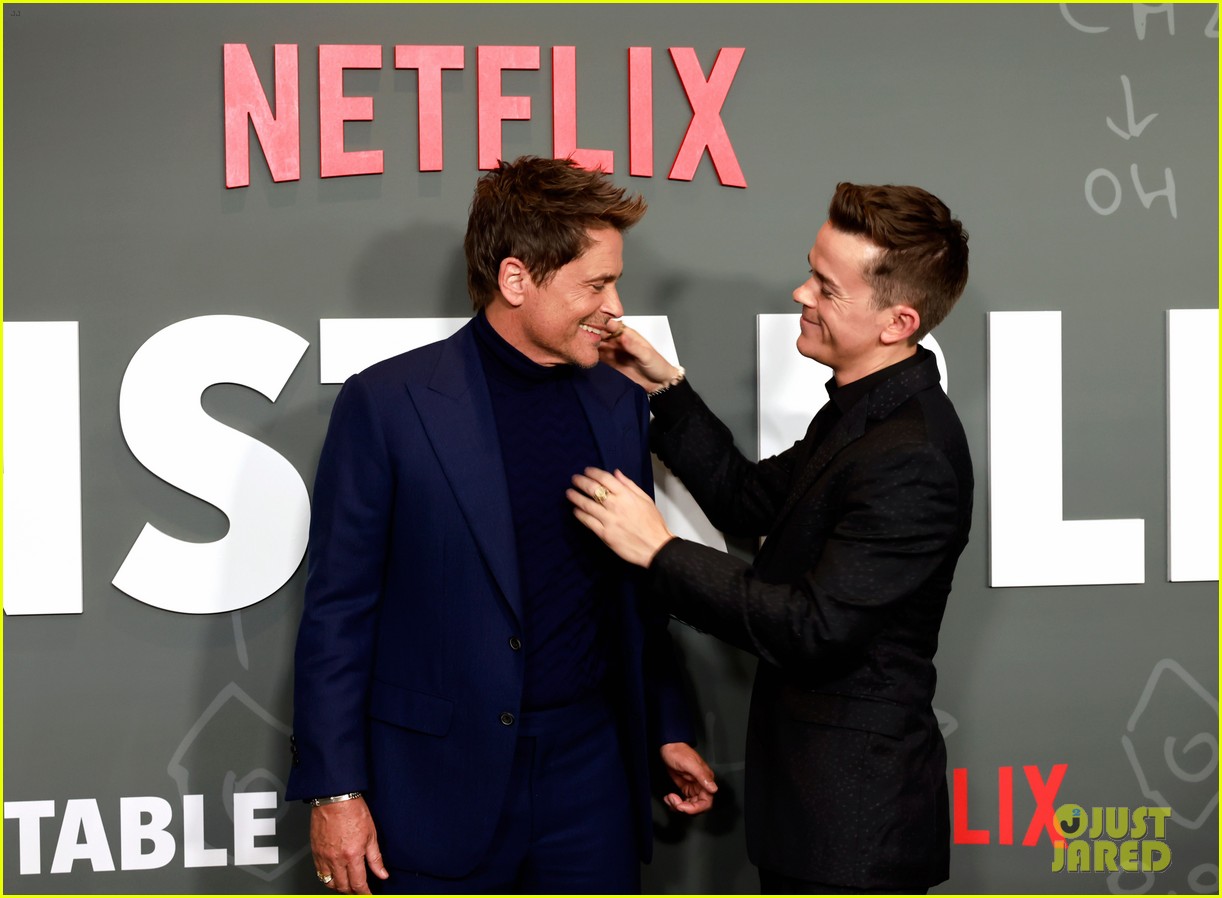 unstable premiere kennedy clan supports lowe family netflix premiere 61
