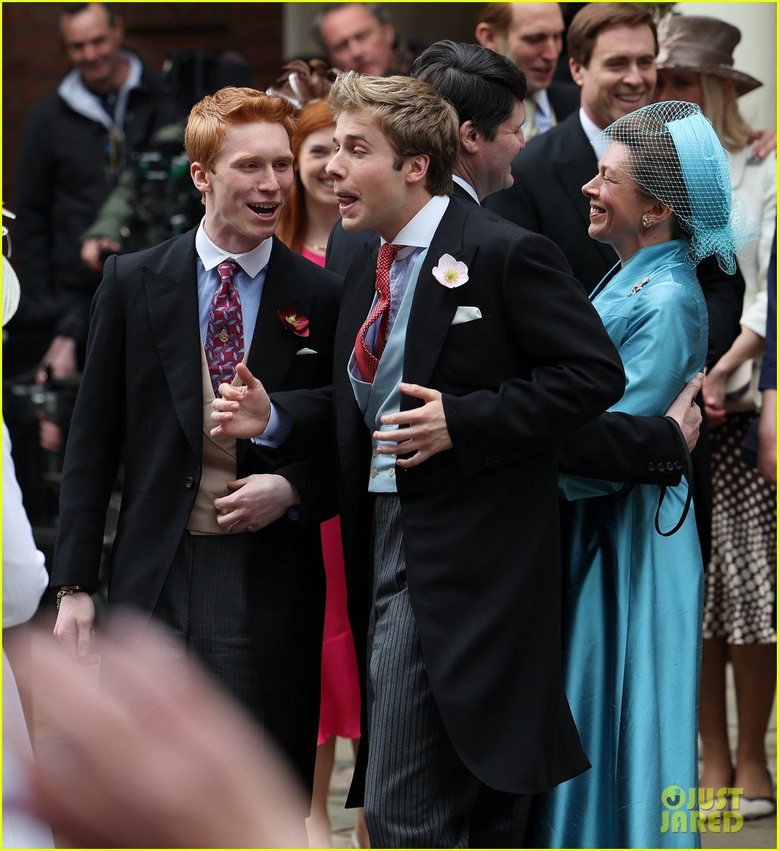 Dominic West & Olivia Williams Film King Charles & Queen Camilla's