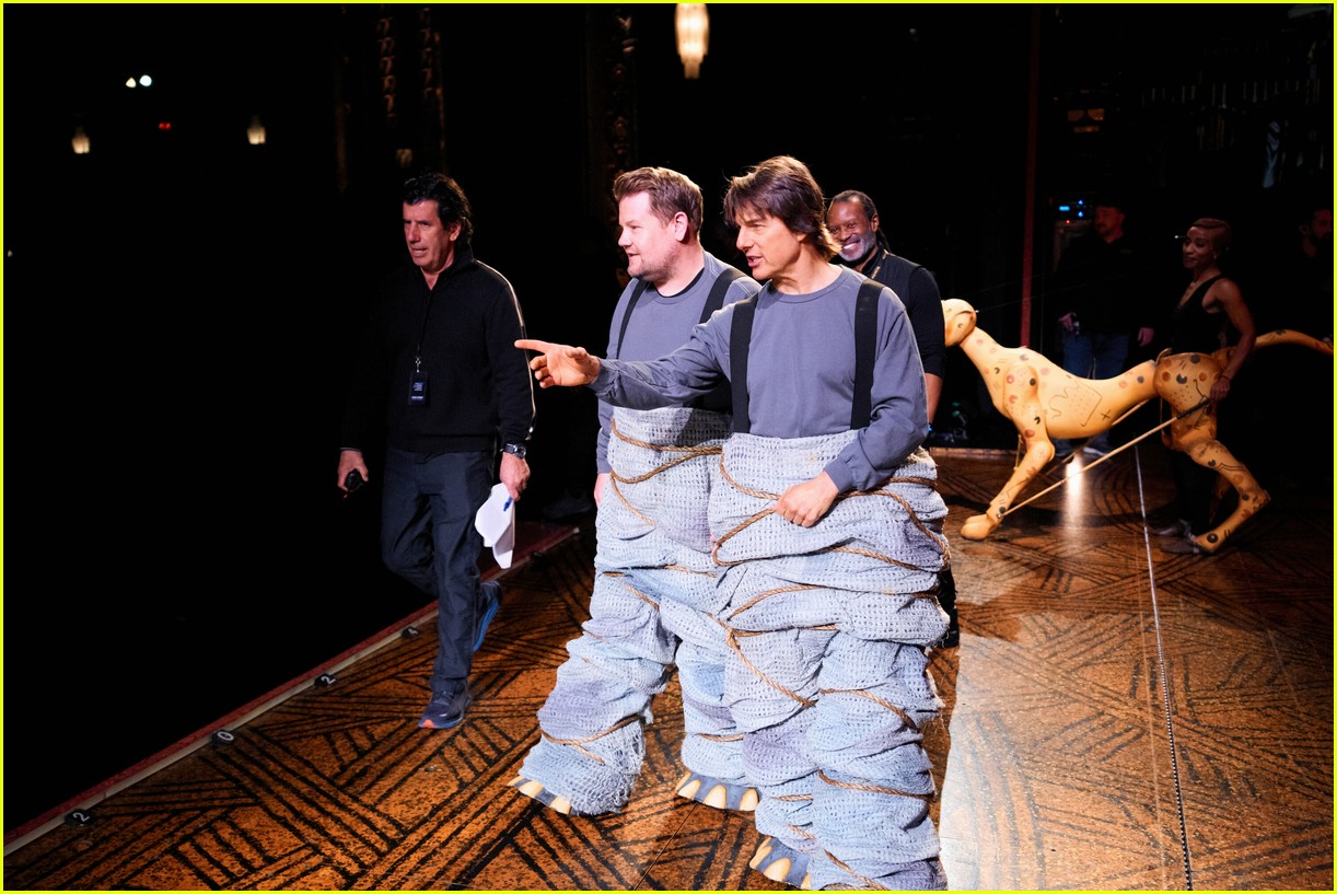 Tom Cruise Joins 'Lion King' Cast for One Night Only with James Corden