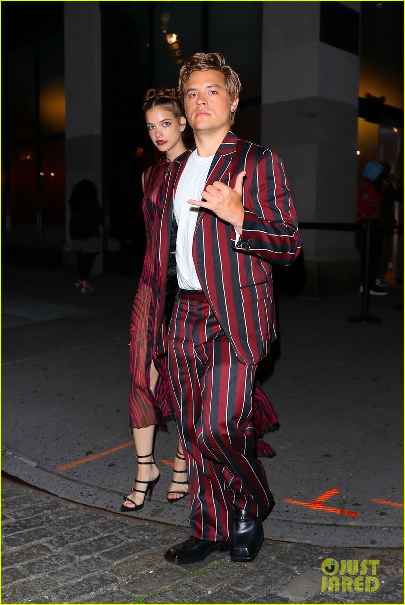 Dylan Sprouse & Barbara Palvin Keep Busy in New York City Following