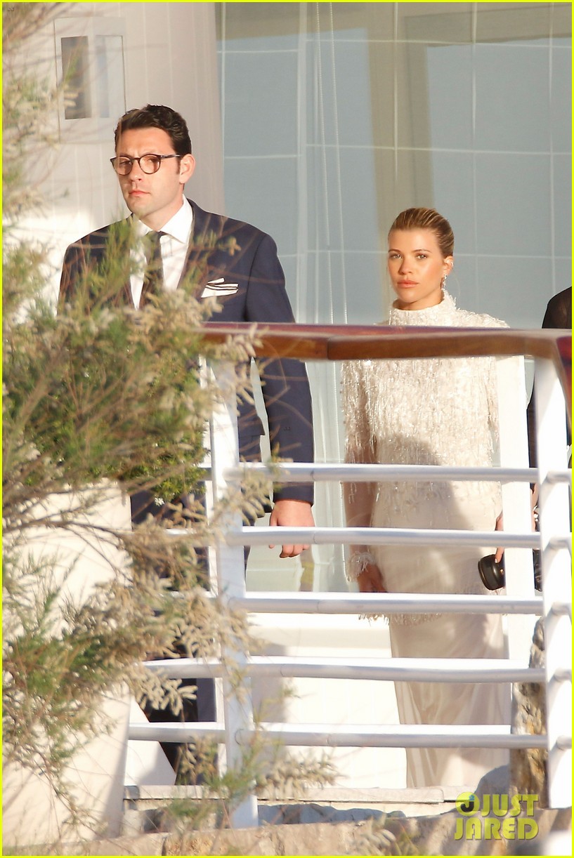 Sofia Richie Spotted in Wedding Dress While Taking Photos with Elliot
