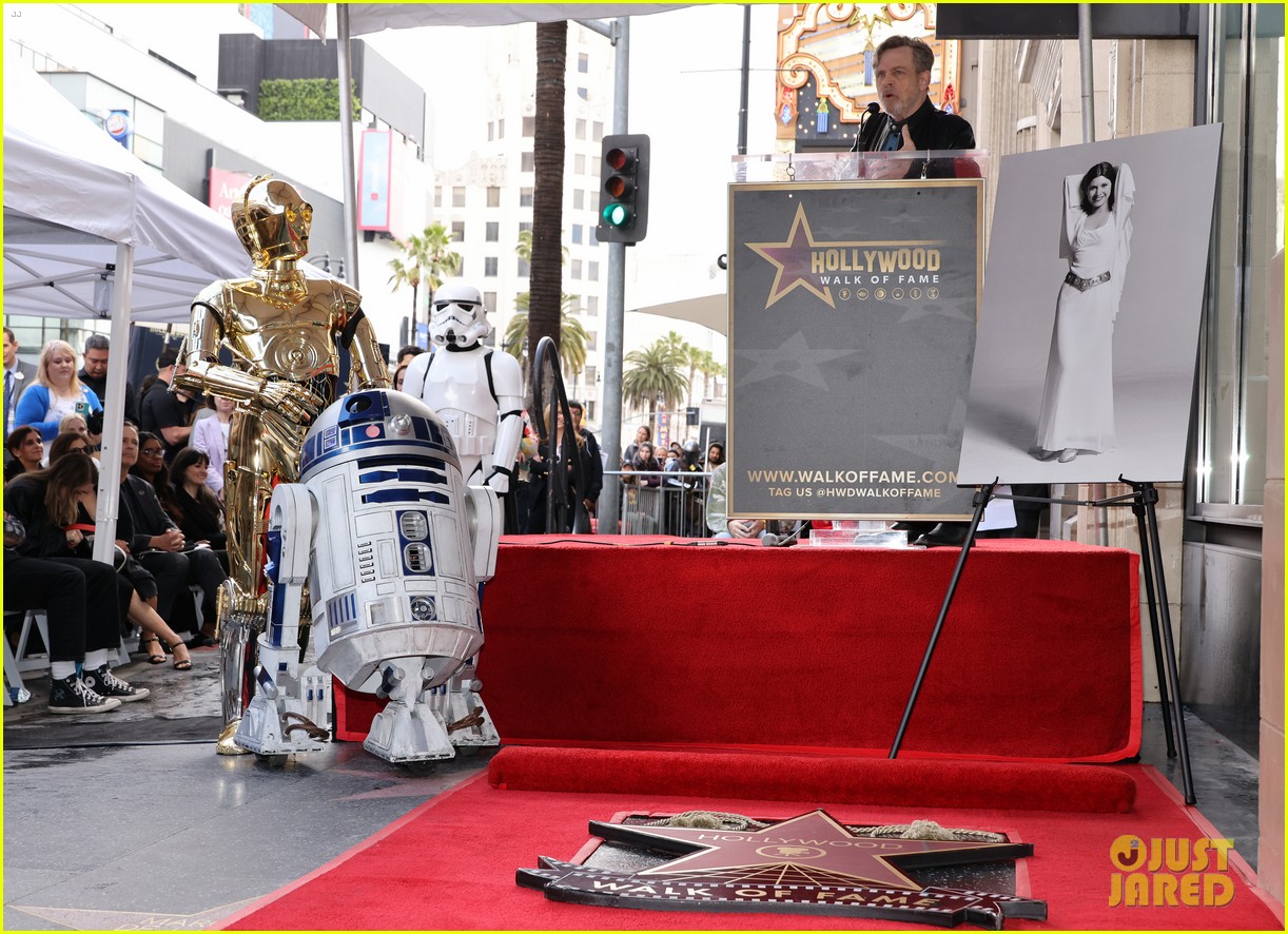 Billie Lourd is Surrounded By 'Star Wars' Memorabilia, Mark Hamill