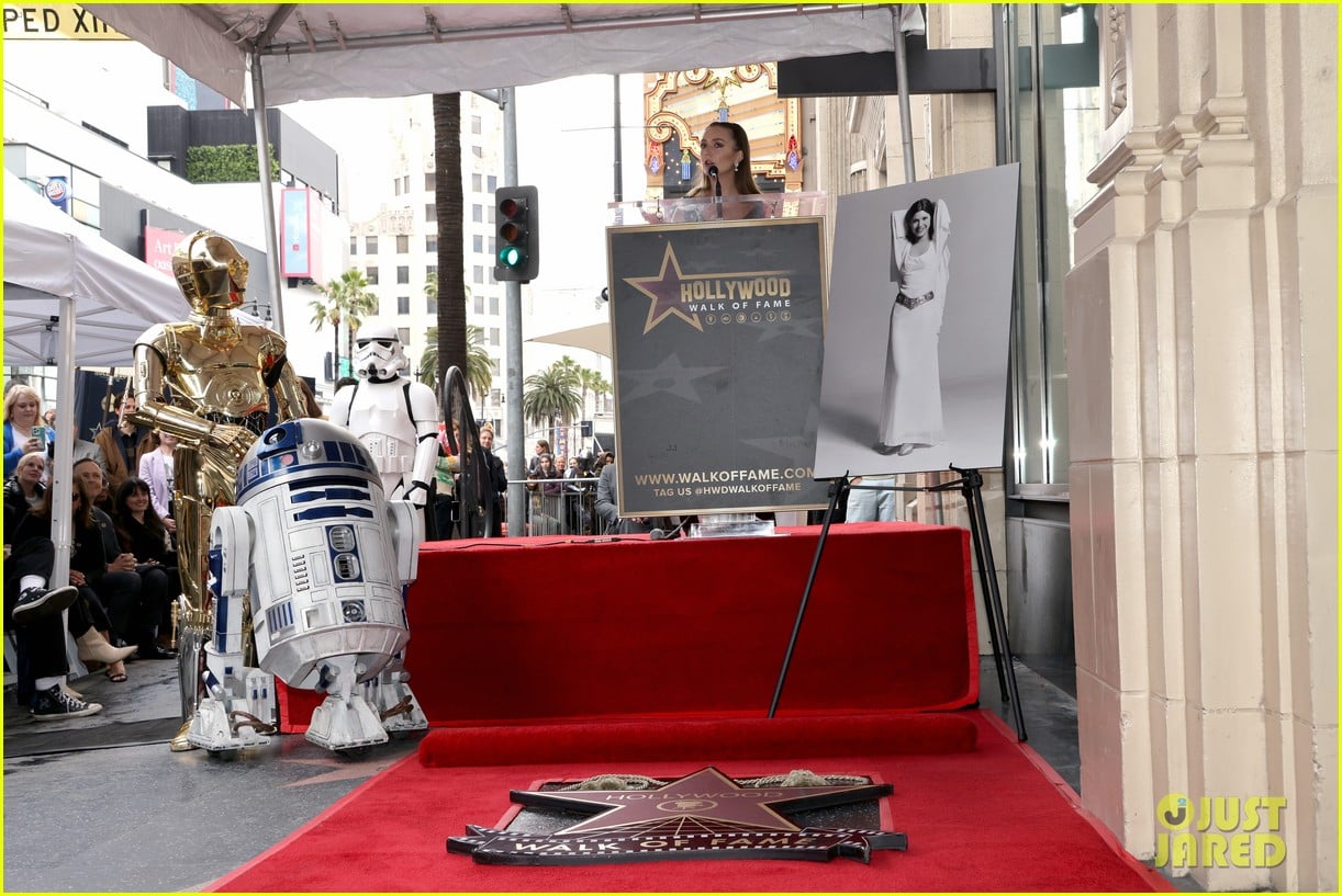 Billie Lourd is Surrounded By 'Star Wars' Memorabilia, Mark Hamill