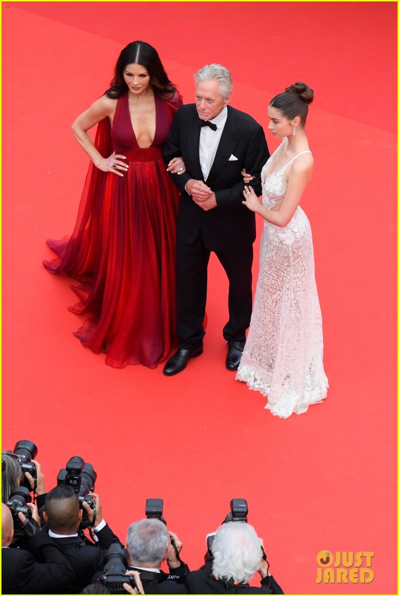 Carys Zeta Douglas Makes Glamorous Arrival at Cannes 2023 Opening