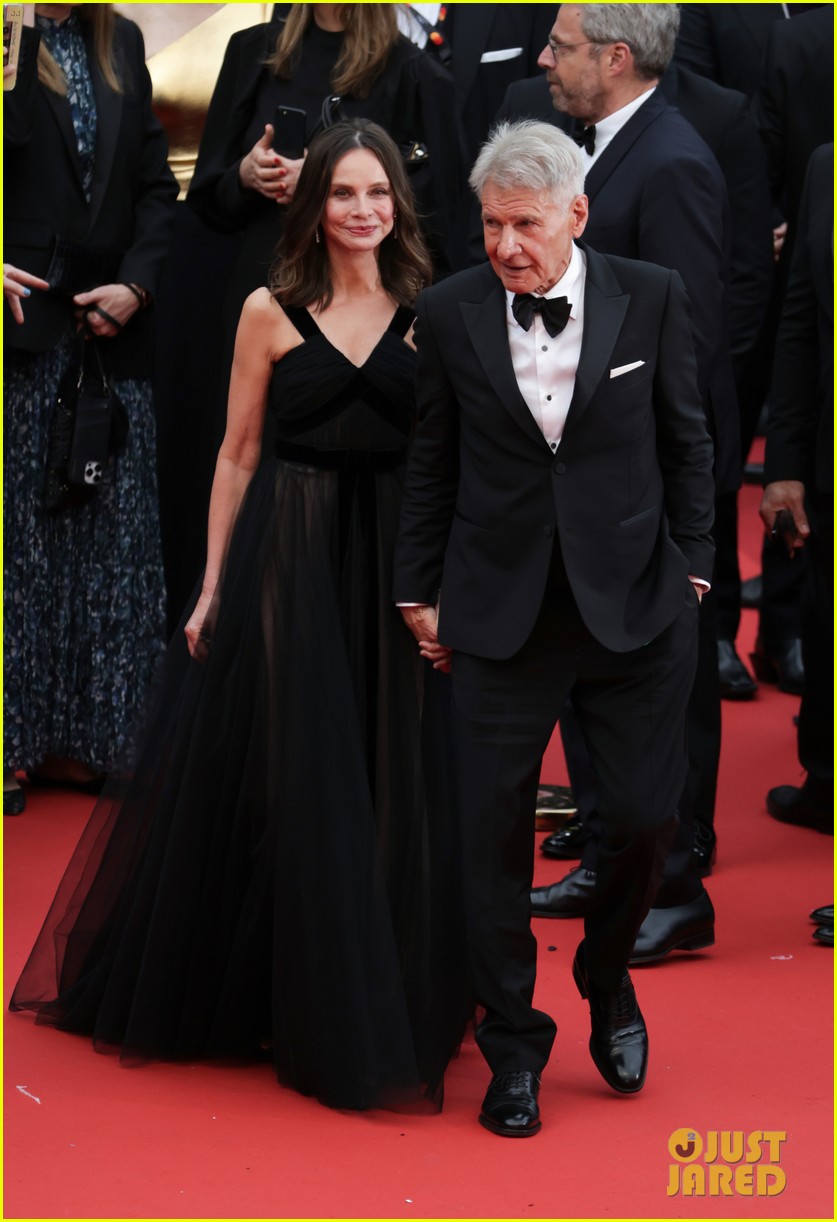Harrison Ford & Wife Calista Flockhart Make First Red Carpet Appearance
