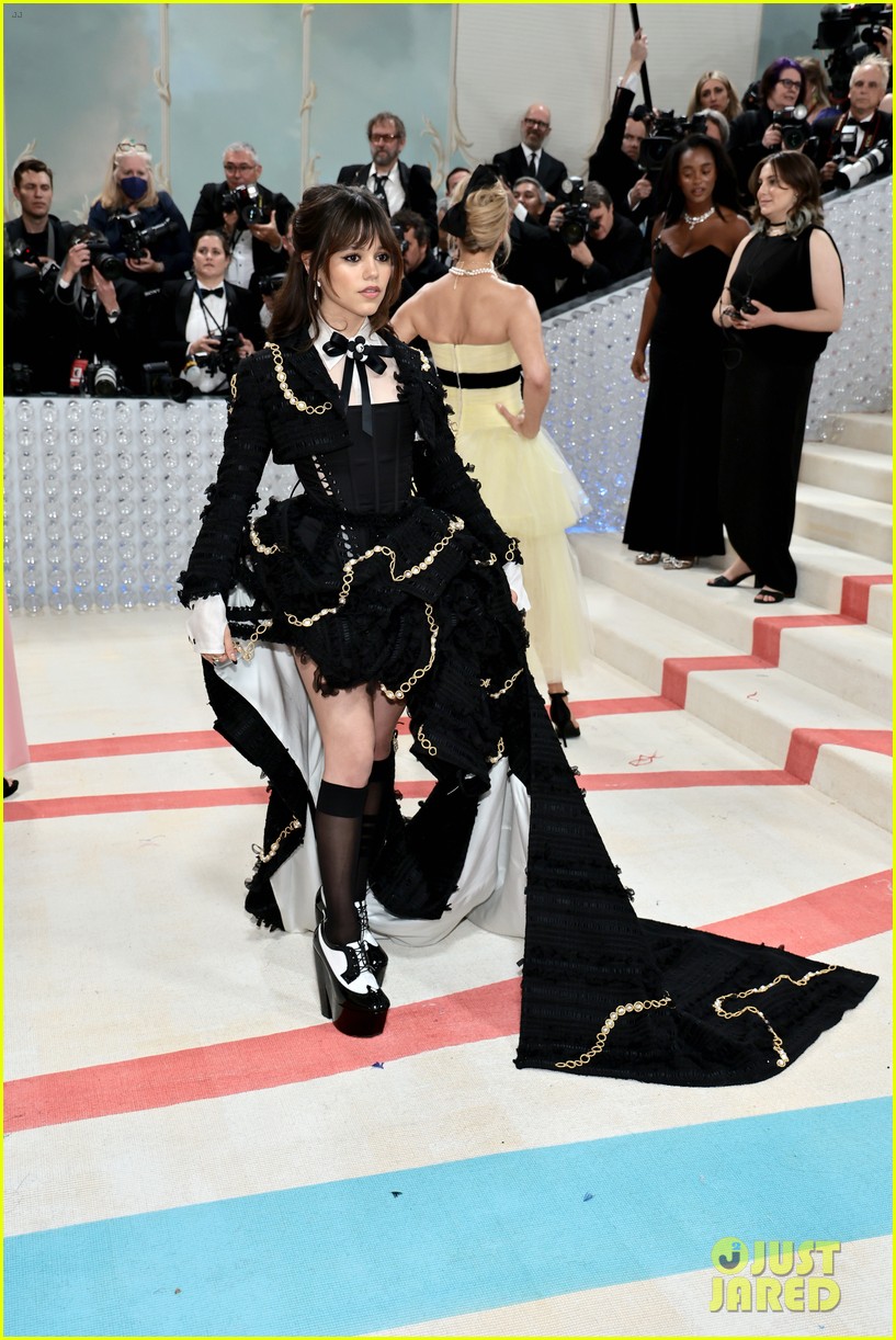 Jenna Ortega Does Wednesday Addams Proud at Met Gala 2023, Is Joined By CoStar Christina Ricci