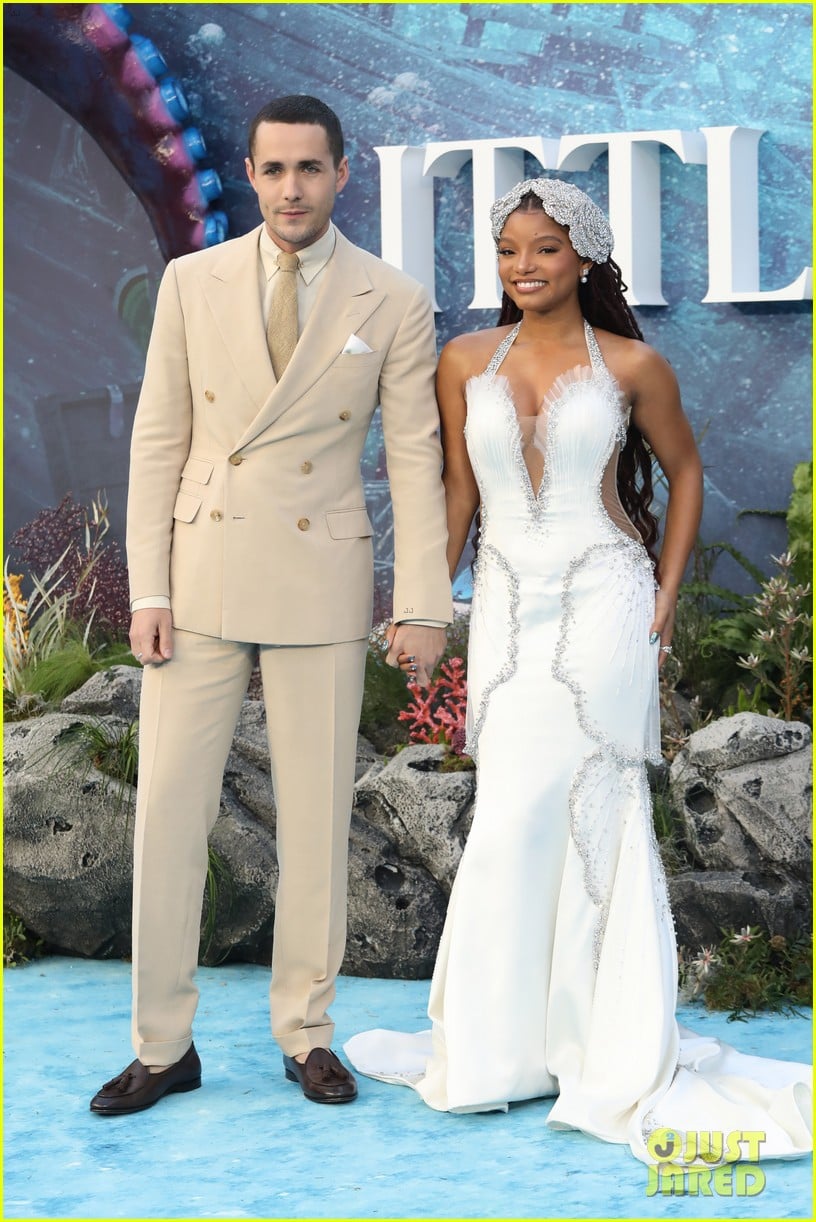 Halle Bailey Swims Over To London For 'The Little Mermaid' Premiere
