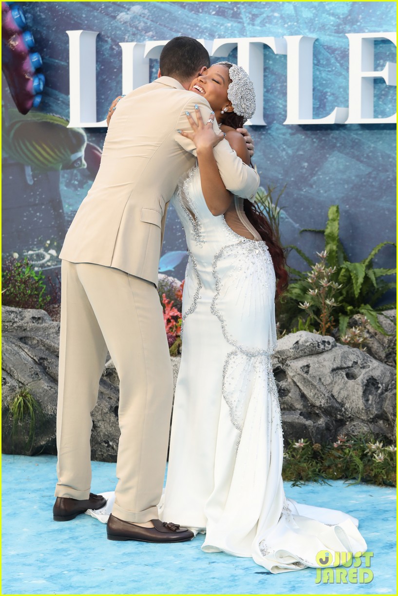 Halle Bailey Swims Over To London For 'The Little Mermaid' Premiere