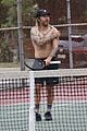 pete wentz goes shirtless tennis 32