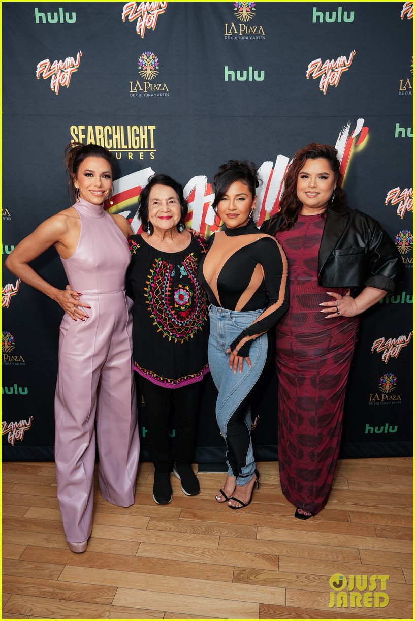 Eva Longoria & Jesse Garcia Attend Special Screening of 'Flamin' Hot