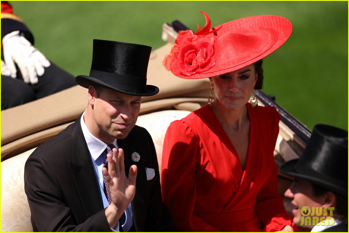 Kate Middleton is a Vision in Flame Red at Royal Ascot 2023: Photo ...