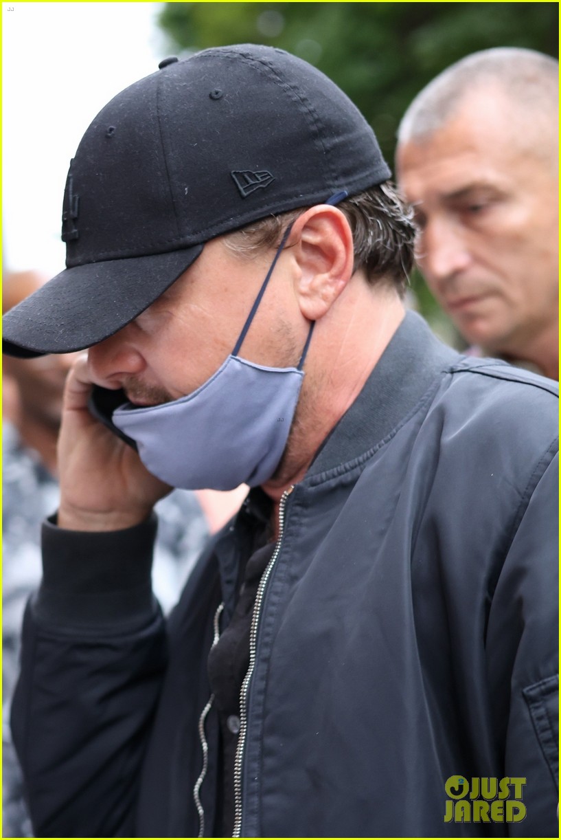 Leonardo DiCaprio & Tobey Maguire Wear Matching Jewelry During Paris