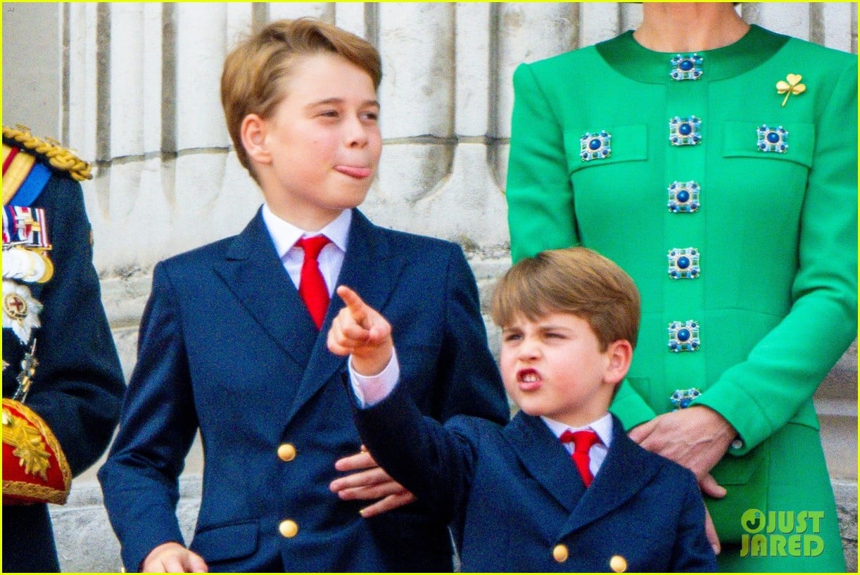 Prince Louis Steals the Show at King Charles' Trooping the Colour in  London!: Photo 4946364 | Kate Middleton, King Charles, Prince Edward,  Prince George, Prince William, Princess Anne, Princess Charlotte, Queen  Camilla