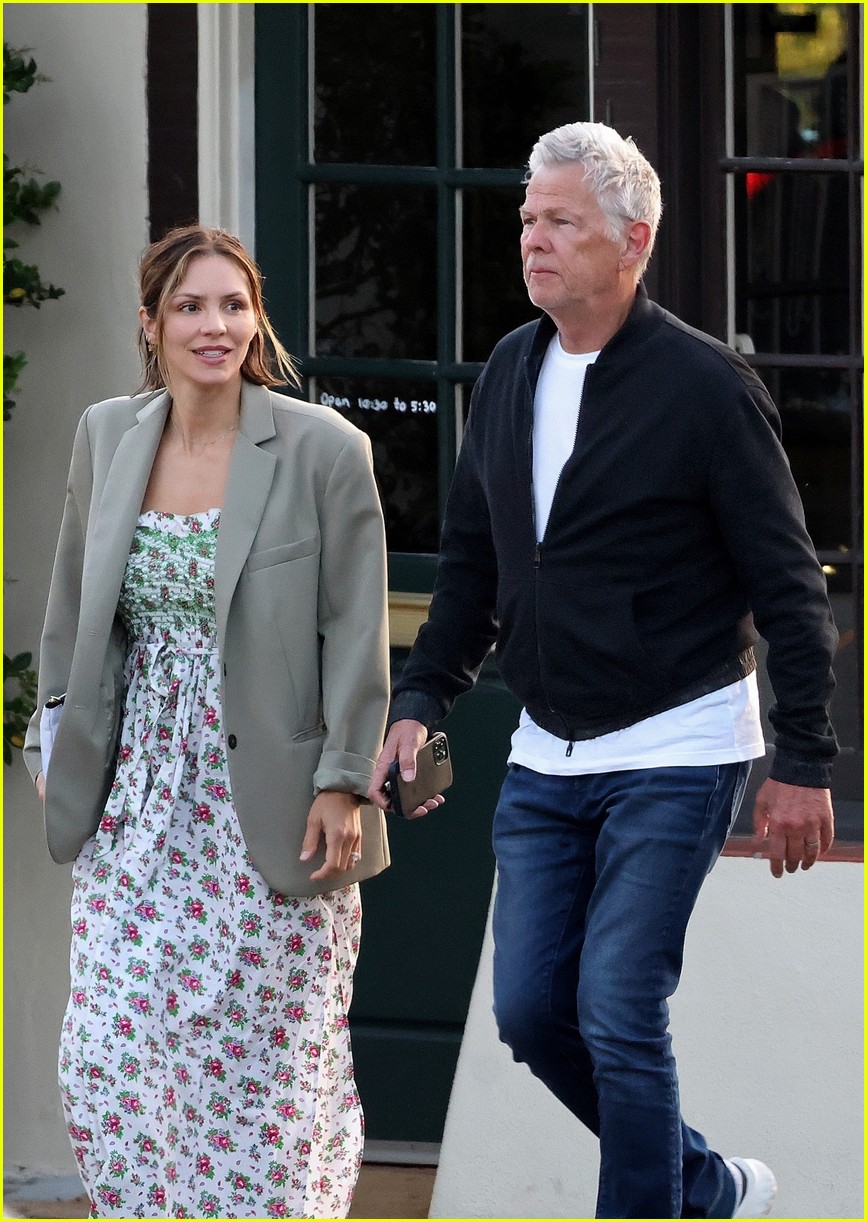 Katharine McPhee & David Foster Spotted on Date Night in Montecito