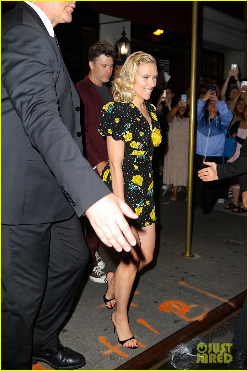 scarlett johansson colin jost asteroid city afterparty 064944872