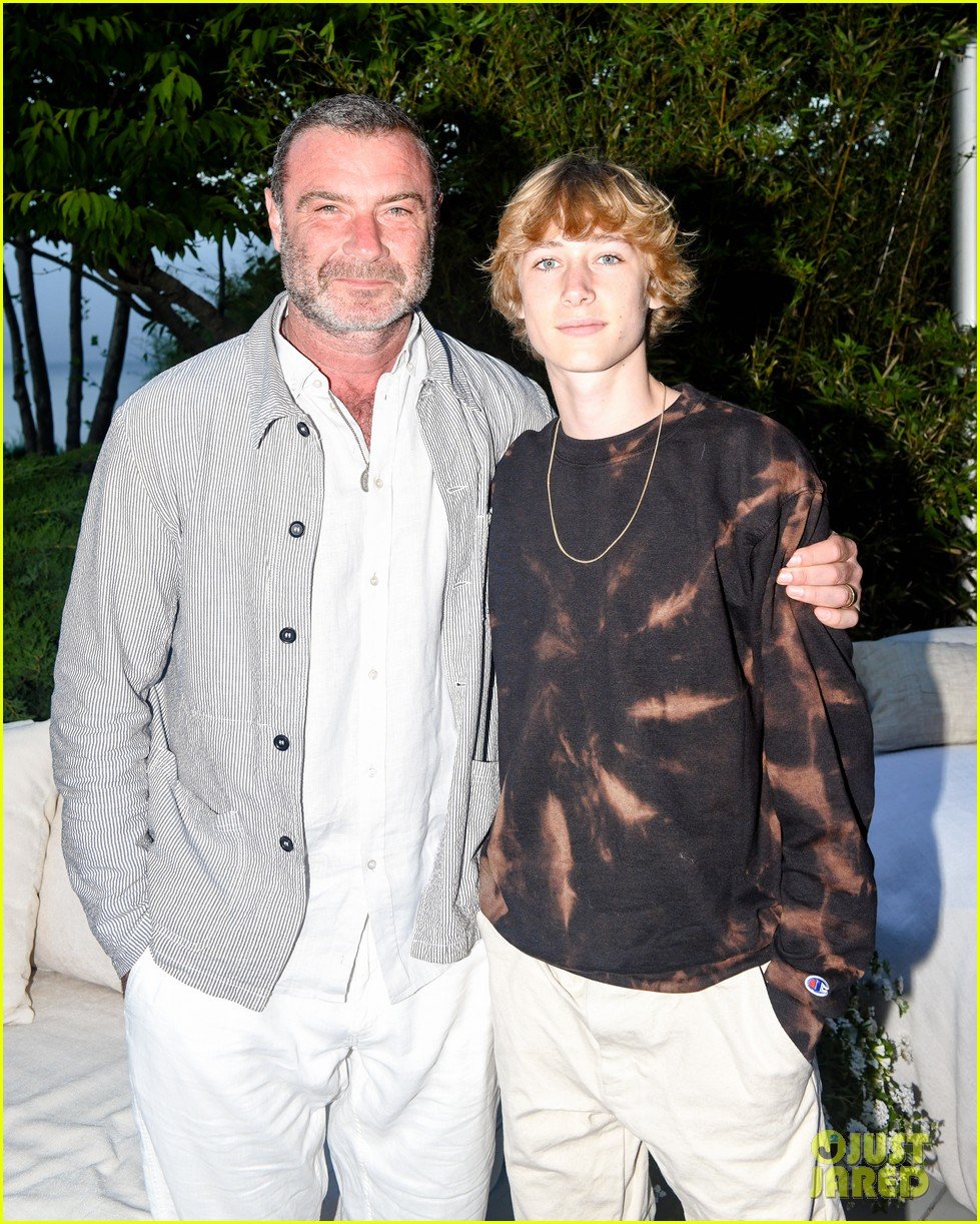 Liev Schreiber Makes Rare Appearance With Son Sasha at 'A Small Light