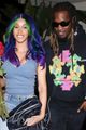 cardi b colorful hair offset new collab jealousy 04