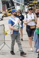 daniel radcliffe joined by newborn son to sag strike 03