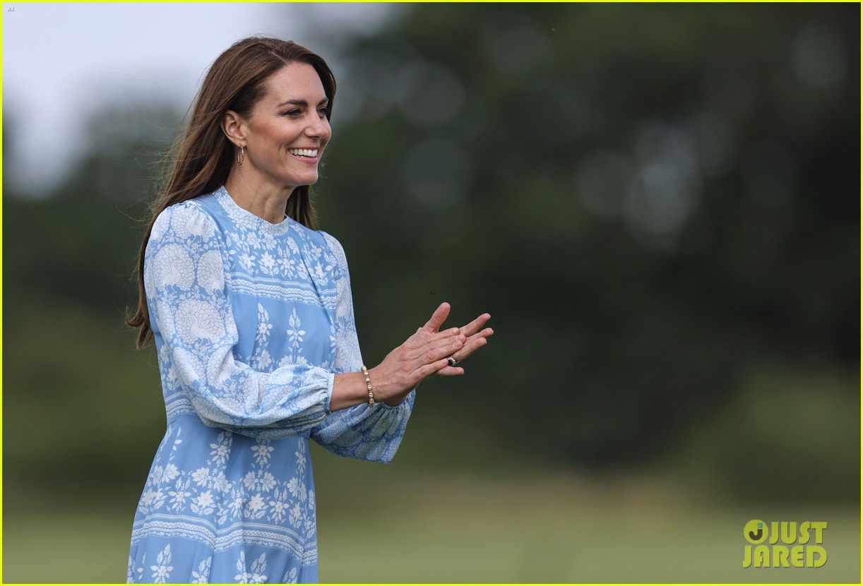 Kate Middleton Cheers On Prince William During Royal Charity Polo Cup