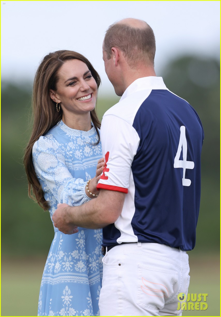 Kate Middleton Cheers On Prince William During Royal Charity Polo Cup