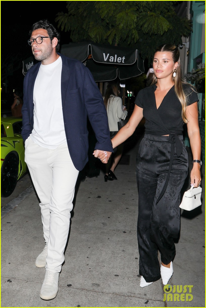 Sofia Richie & Husband Elliot Grainge Hold Hands on Date Night at