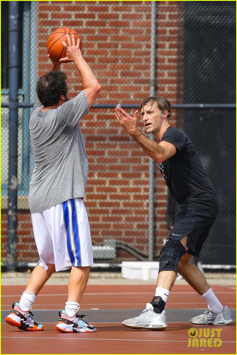 Timothee Chalamet Reunites with Adam Sandler to Play Basketball on a