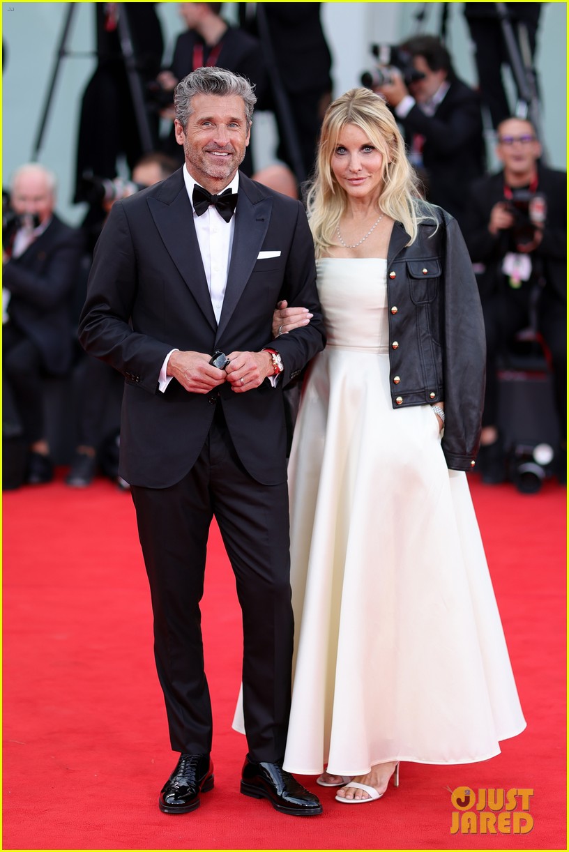 Patrick Dempsey's Silver Hair Steals the Show at 'Ferrari' Premiere