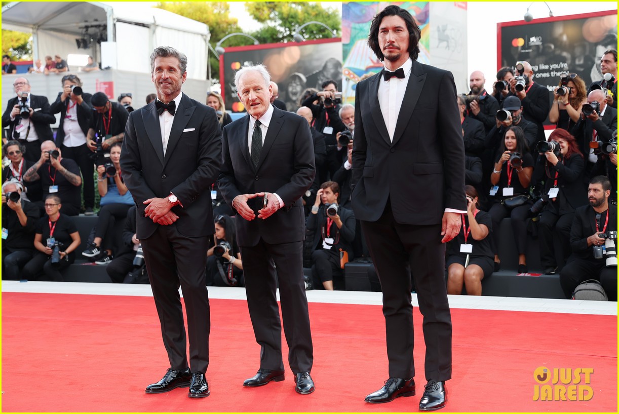 Patrick Dempsey's Silver Hair Steals the Show at 'Ferrari' Premiere