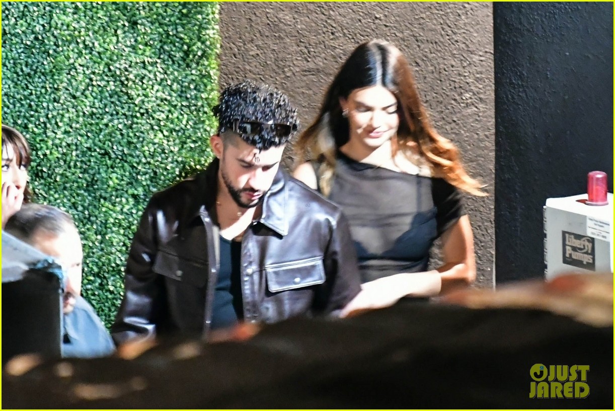 Kendall Jenner & Bad Bunny Seen on Date Night at Dave Chappelle's