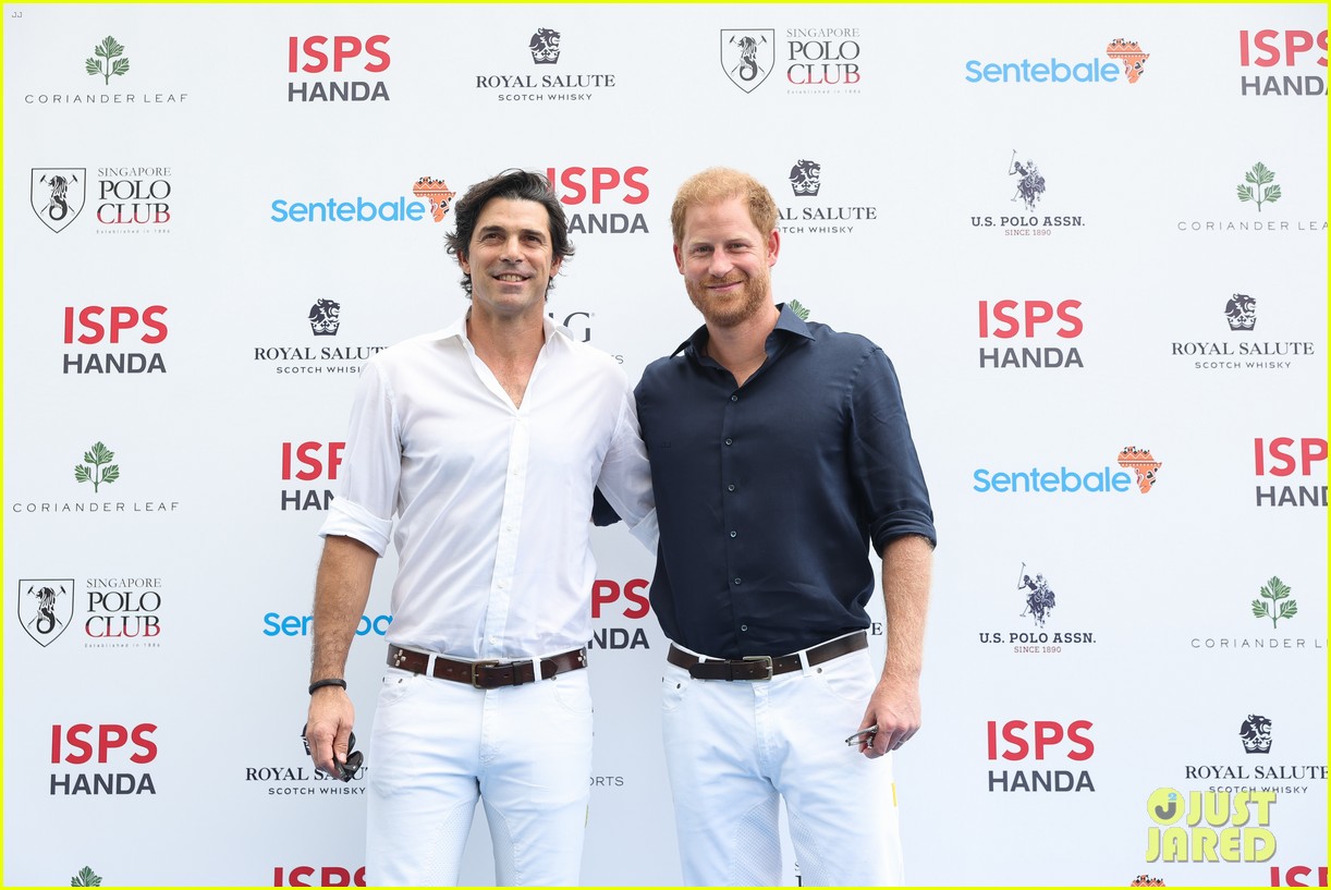 Prince Harry Saddles Up for Charity Polo Match in Singapore Photo