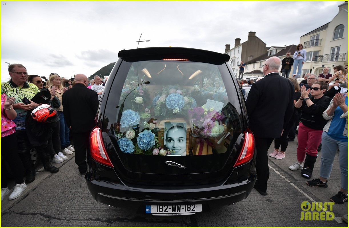 Sinead O'Connor's Funeral Photos Show Hundreds of Mourners Crowding