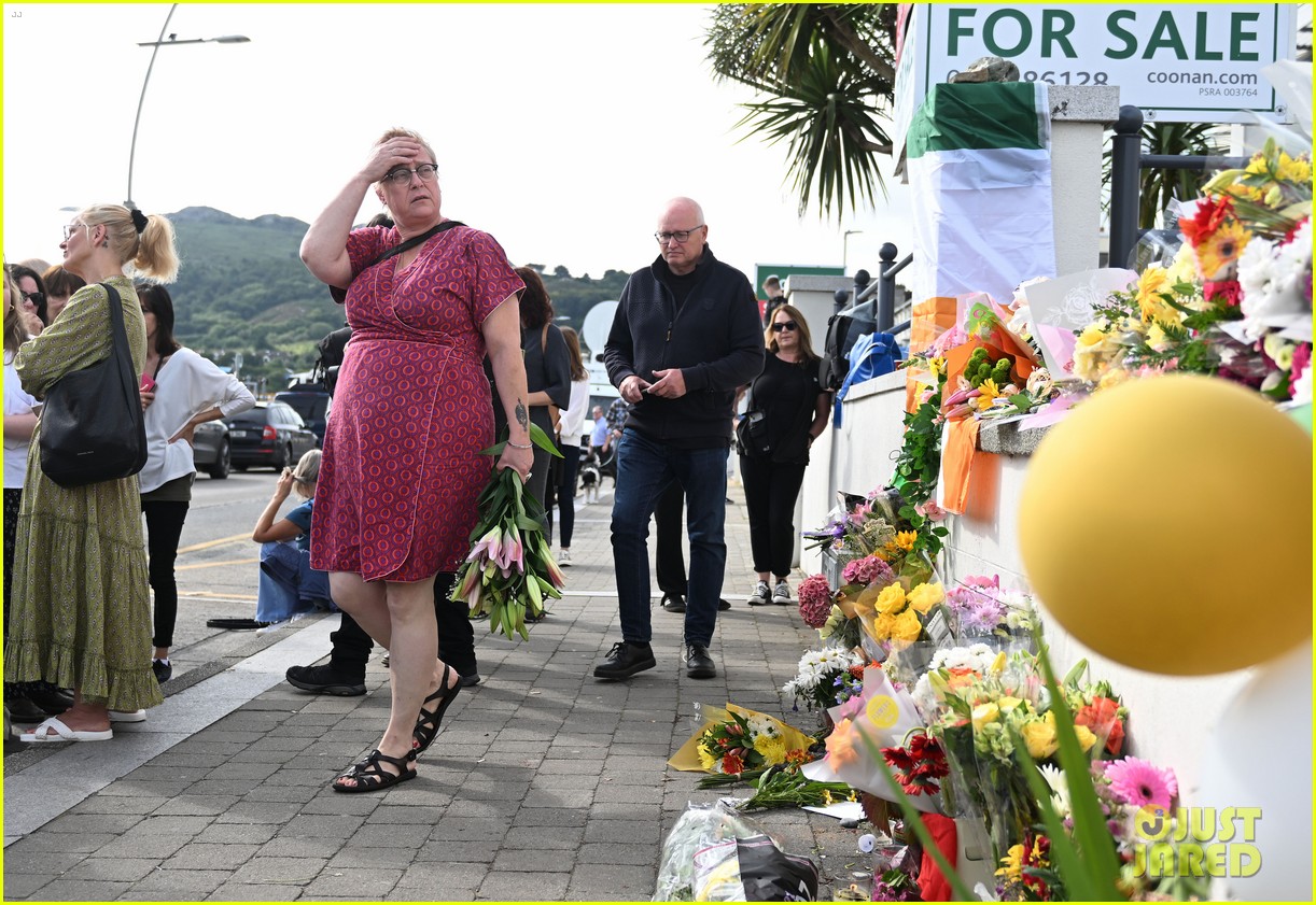 Sinead O'Connor's Funeral Photos Show Hundreds of Mourners Crowding