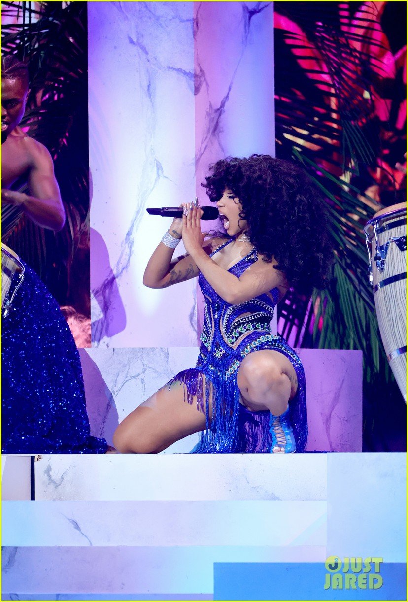 Cardi B & Megan Thee Stallion Perform 'Bongos' Live for First Time at
