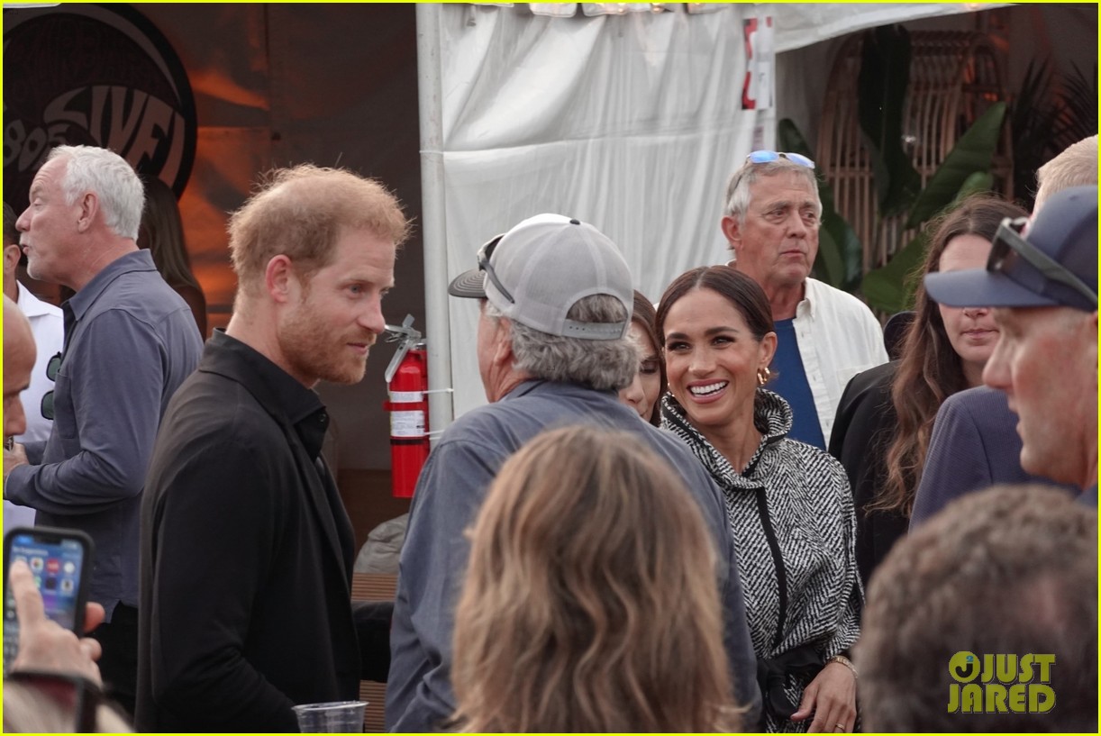 Prince Harry & Meghan Markle Show Their Support at Kevin Costner's