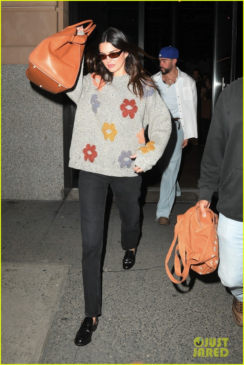 Kendall Jenner & Bad Bunny Grab Dinner at Cosme in NYC After Her 818