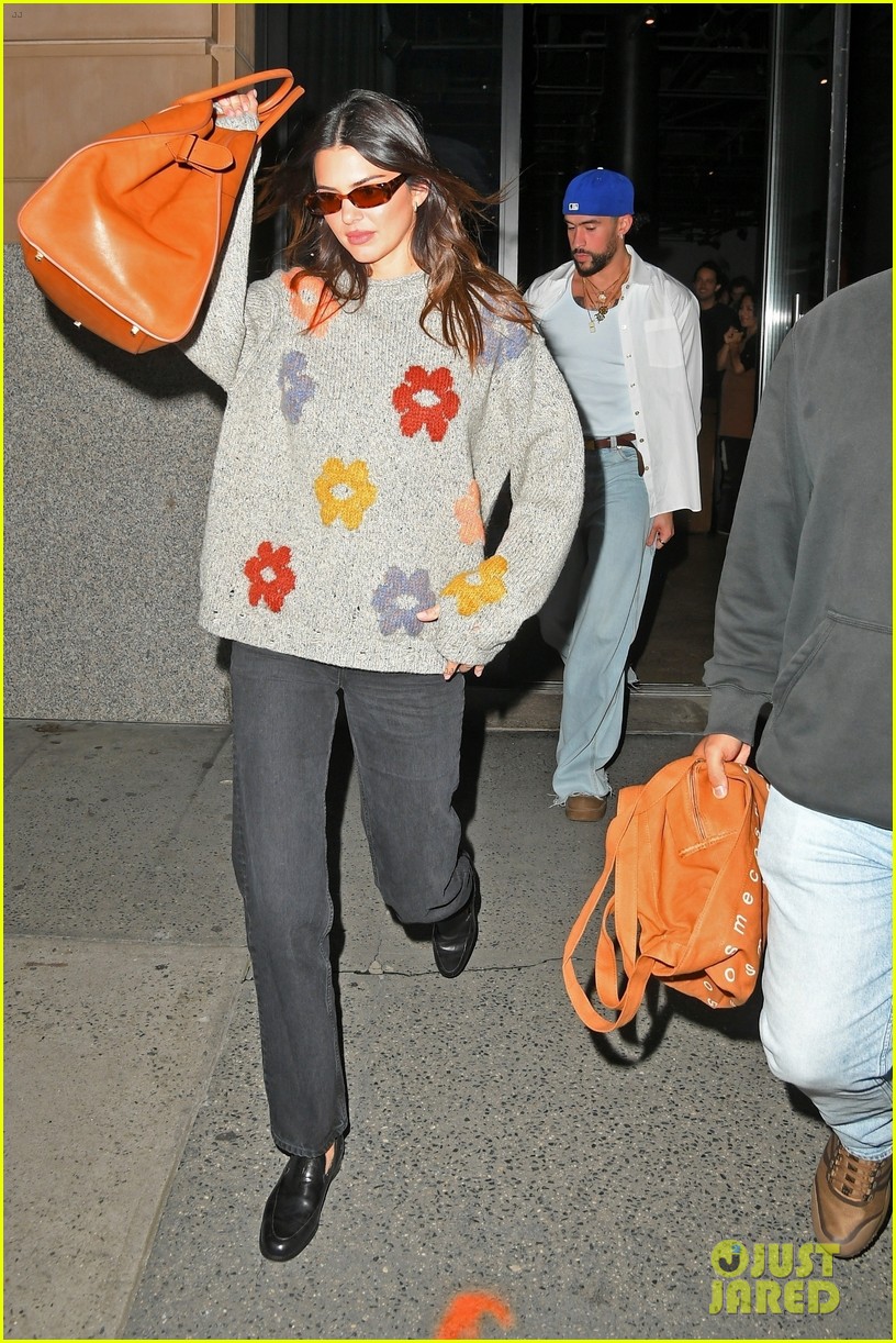 Kendall Jenner & Bad Bunny Grab Dinner at Cosme in NYC After Her 818