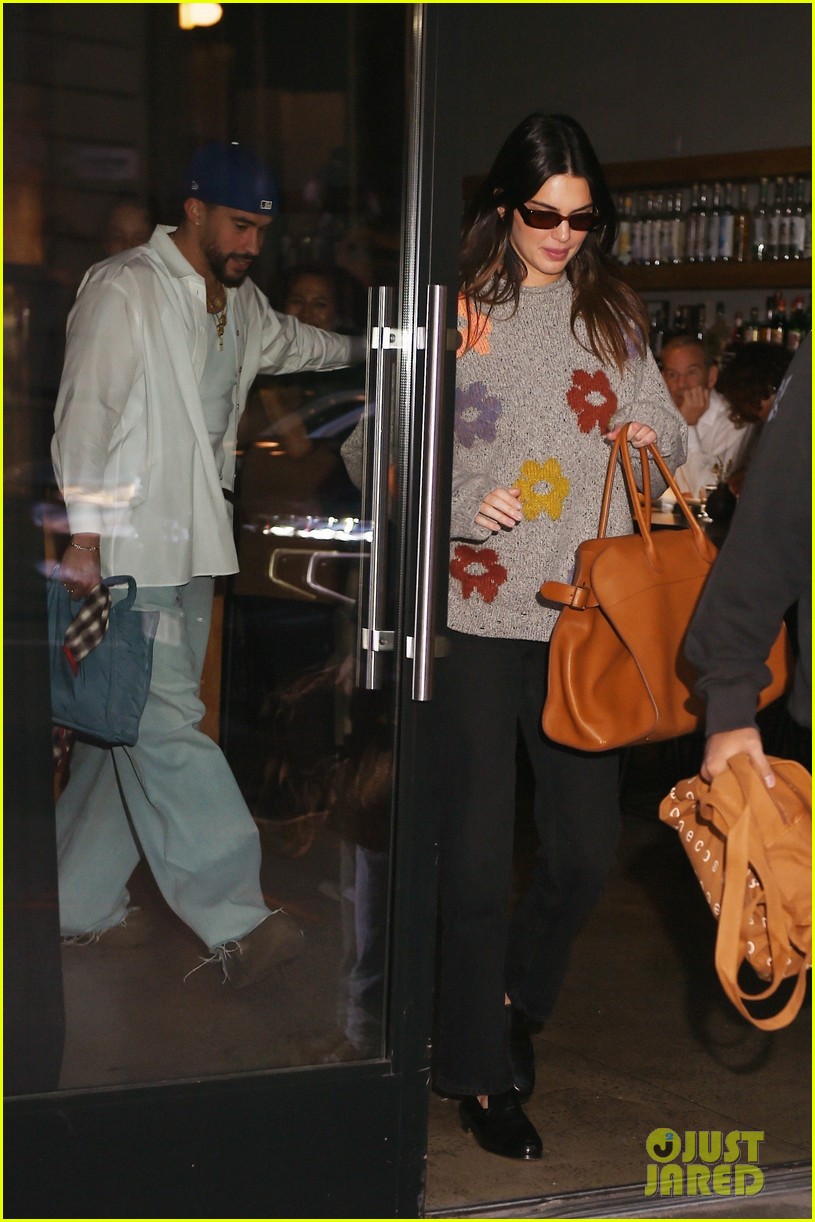Kendall Jenner & Bad Bunny Grab Dinner at Cosme in NYC After Her 818