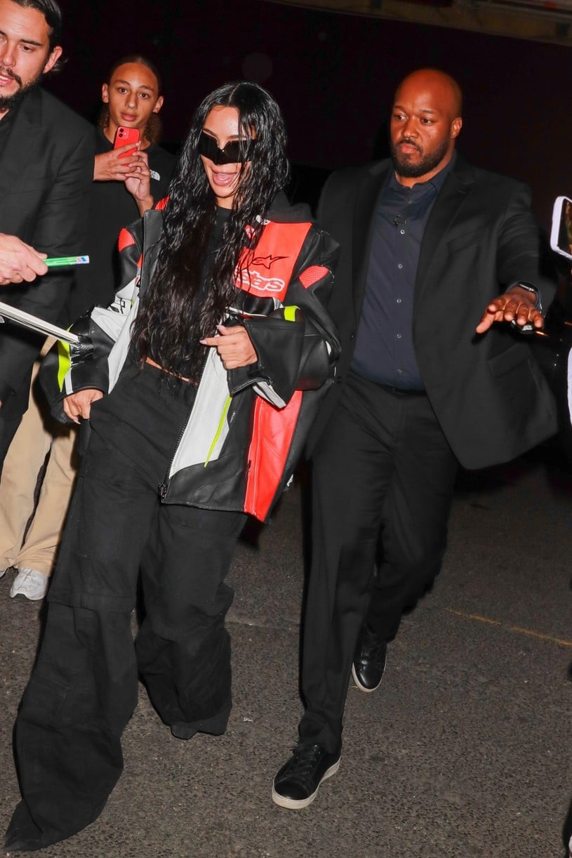 Kim Kardashian Wears Balenciaga’s Unreleased ‘Upside Down’ Sunglasses