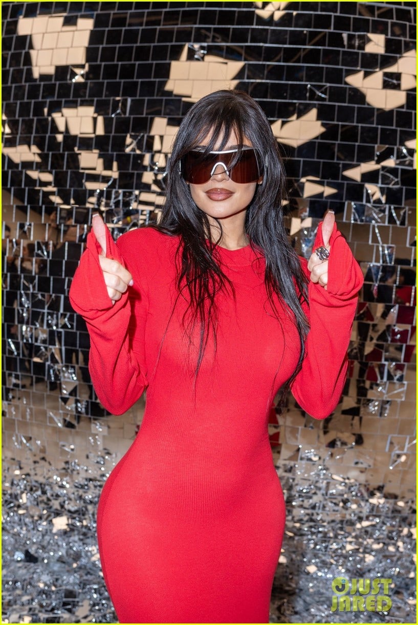 Kylie Jenner Joins Rosalia & Jordyn Woods Front Row For Acne Studios