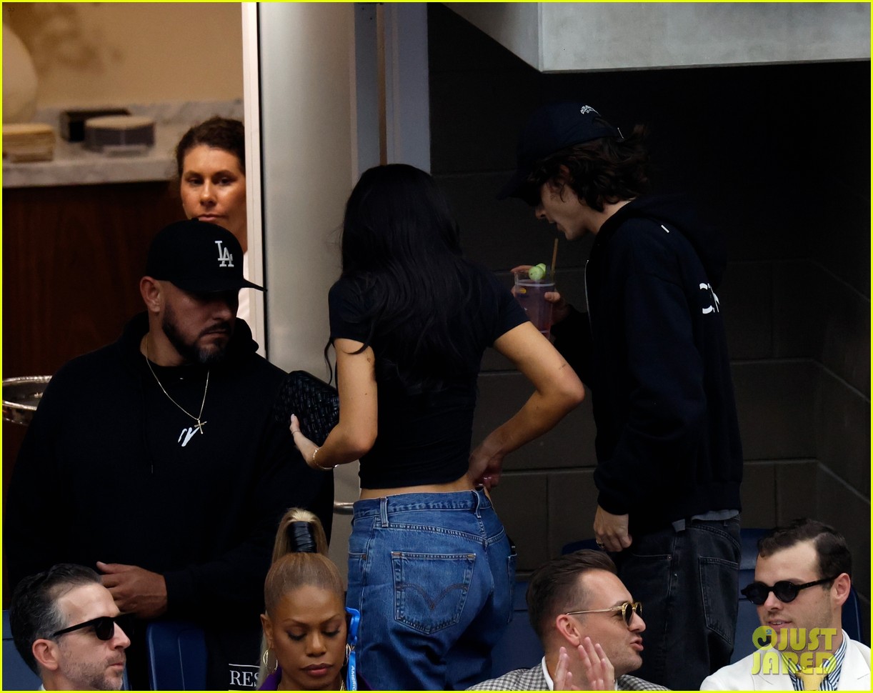 Kylie Jenner & Timothee Chalamet Flaunt Cute PDA at U.S Open Finals