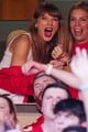 taylor swift having the best time at travis kelce game 13