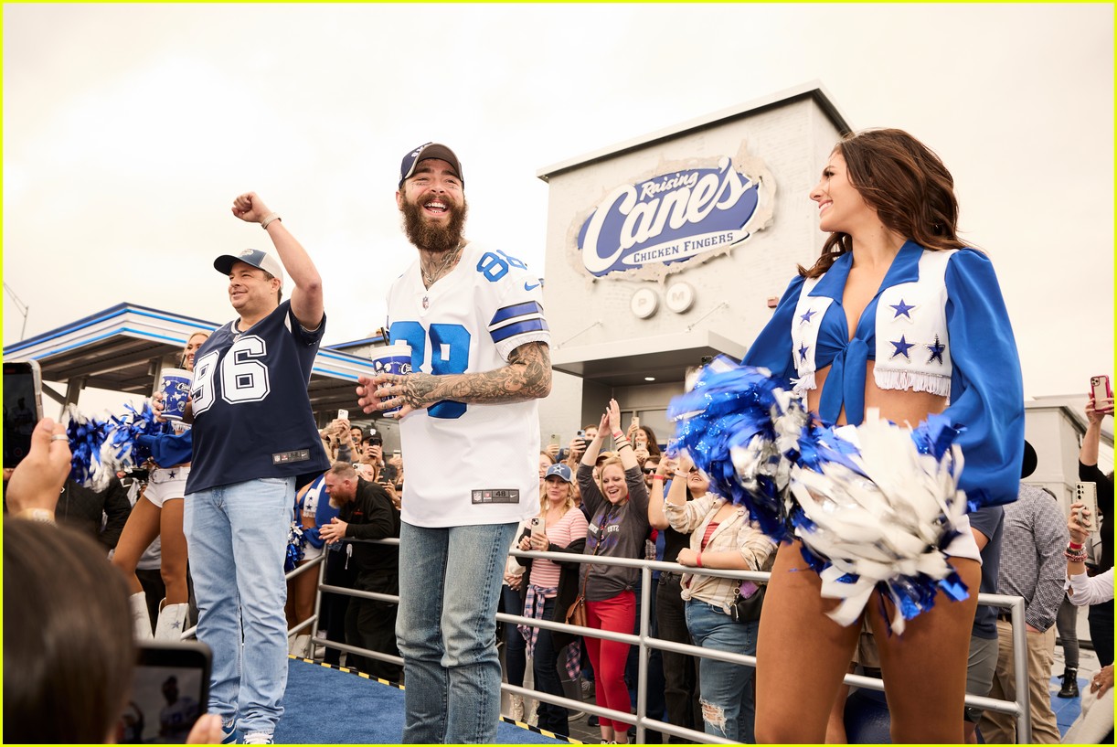 Post Malone Teams Up with Dallas Cowboys to Open a Special Raising Cane