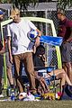 ashton kutcher mila kunis soccer practice sunny 03