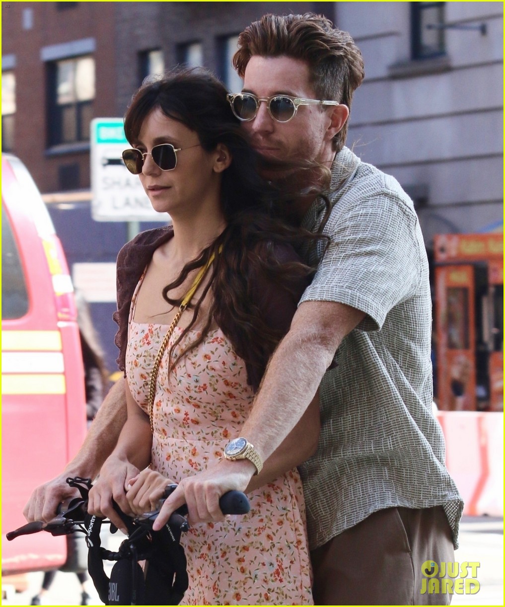 Nina Dobrev & Shaun White Go For Scooter Ride Around NYC Photo 4974558