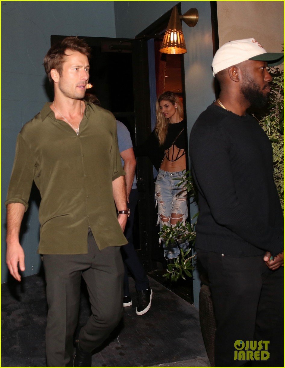 Glen Powell Celebrates 35th Birthday With Celeb Friends at the Fleur