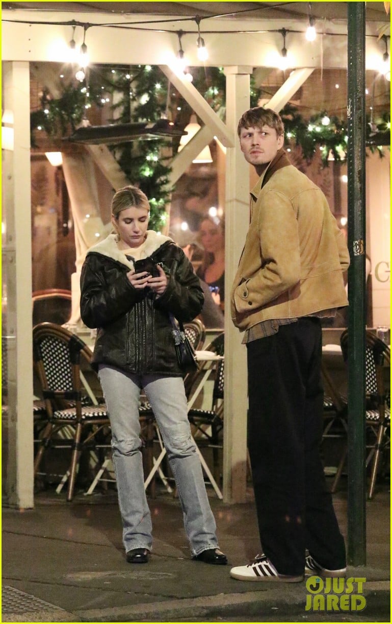 Emma Roberts Enjoys a Date Night With Boyfriend Cody John During Rare