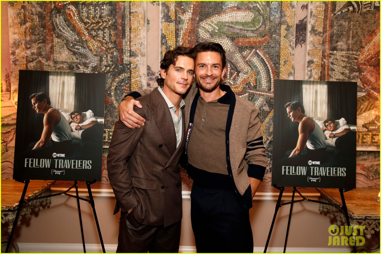 Matt Bomer & Jonathan Bailey Coordinate Outfits for ‘Fellow Travelers