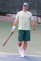 jon hamm plays tennis with friends in los feliz 01