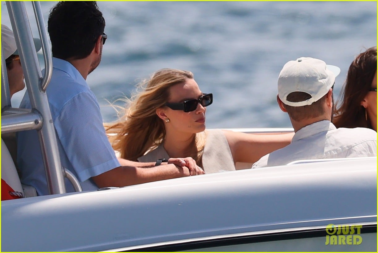 Margot Robbie & Husband Tom Ackerley Look So Cute Together in New