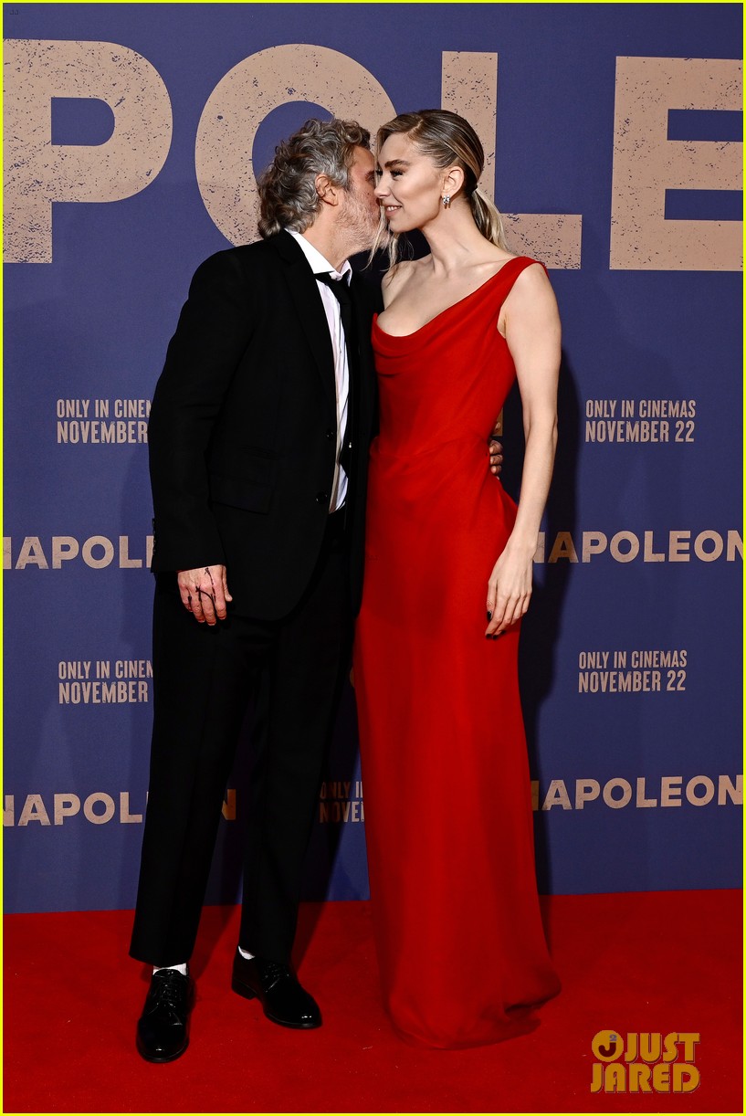 Joaquin Phoenix & Vanessa Kirby Attend UK Premiere of 'Napoleon' in ...